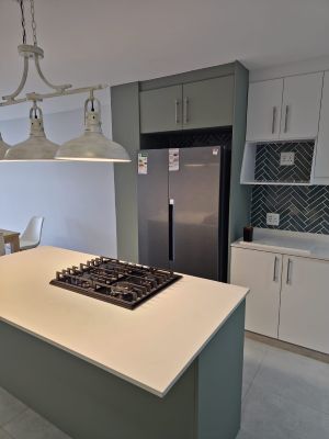 stove on island